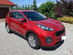 Bordowy Używany 2018 Kia Sportage SUV | 63 800 zł (Dobra cena)