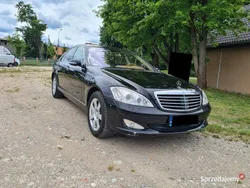 Czarny Używany 2007 Mercedes S320 Sedan/Limuzyna | 32 550 zł (Uczciwa cena)