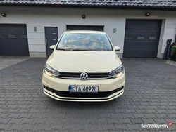 Beżowy Używany 2018 VW Touran Minivan | 42 900 zł (Super Cena)