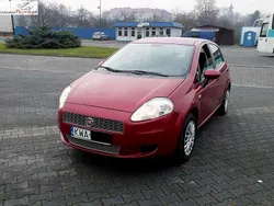Bordowy Używany 2009 Fiat Grande Punto Hatchback | 21 900 zł (Drogi)