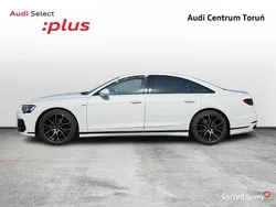 Biały (metalik) Używany 2024 Audi A8 Ambiente Sedan/Limuzyna | 369 000 zł (Dość drogi)