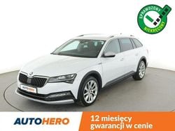 Biały Używany 2022 Skoda Superb Kombi | 98 600 zł (Dość drogi)