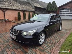 Czarny Używany 2007 BMW 520 Kombi | 15 900 zł (Dobra cena)
