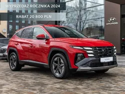 Czerwony (metalik) Nowe 2024 Hyundai Tucson SUV | 139 200 zł (Uczciwa cena)
