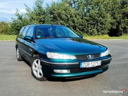 Zielony Używany 2000 Peugeot 406 Roland Garros Kombi | 9900 zł