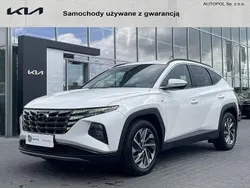 Biały (metalik) Używany 2024 Hyundai Tucson SUV | 117 900 zł (Dość drogi)