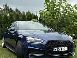 Niebieski Używany 2018 Audi A5 S-Line Coupe | 94 000 zł (Uczciwa cena)