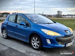 Niebieski Używany 2008 Peugeot 308 Hatchback | 9900 zł (Uczciwa cena)
