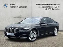 Black sapphire metallic metalizowany Używany 2020 BMW 740 Executive Sedan/Limuzyna | 224 900 zł