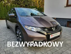 Złoty (metalik, perła) Używany 2015 Honda Civic Hatchback | 47 500 zł (Uczciwa cena)