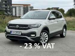 Szary (metalik) Używany 2022 VW T-Cross SUV | 79 900 zł (Dość drogi)