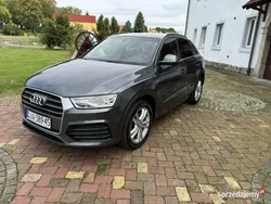 Szary Używany 2017 Audi Q3 S-Line SUV | 67 900 zł (Super Cena)