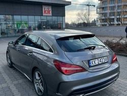 Szary Używany 2017 Mercedes CLA180 AMG line Sedan/Limuzyna | 75 000 zł (Dość drogi)