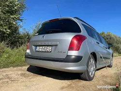 Srebrny Używany 2008 Peugeot 308 Kombi | 11 500 zł