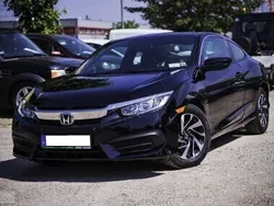 Czarny Używany 2017 Honda Civic Coupe | 45 900 zł (Uczciwa cena)