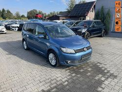Niebieski jasny (metalik) Używany 2015 VW Touran Minivan | 39 900 zł