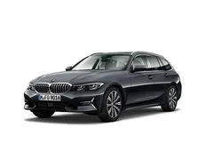 Mineral grey metallic metalizowany Używany 2021 BMW 320 Luxury Line Kombi | 124 900 zł (Super Cena)