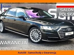Szary Używany 2019 Audi A8 Ambiente Sedan/Limuzyna | 209 900 zł (Dobra cena)