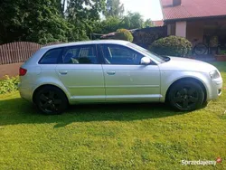 Srebrny Używany 2008 Audi A3 Sportback Hatchback | 17 900 zł