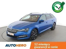 Niebieski Używany 2020 Skoda Superb Kombi | 90 900 zł (Uczciwa cena)