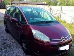 Bordowy Używany 2008 Citroën Grand C4 Picasso Minivan | 3600 zł