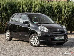 Czarny Używany 2011 Nissan Micra Hatchback | 14 900 zł (Uczciwa cena)