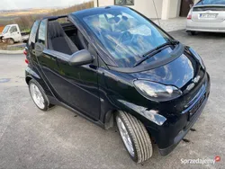 Czarny Używany 2008 Smart ForTwo Cabrio Brabus Kabriolet | 27 000 zł
