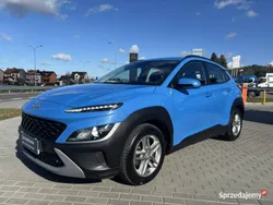 Niebieski Używany 2020 Hyundai Kona Comfort SUV | 71 900 zł (Uczciwa cena)