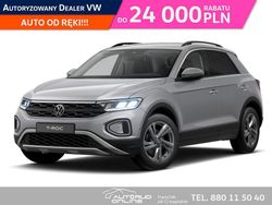 Srebrny (metalik) Nowe 2025 VW T-Roc SUV | 123 640 zł (Dobra cena)
