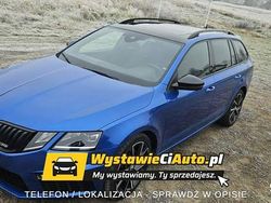 Niebieski Używany 2020 Skoda Octavia vRS Kombi | 72 900 zł (Super Cena)