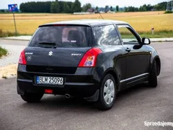 Czarny Używany 2008 Suzuki Swift Hatchback | 5000 zł