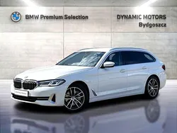 Alpine white 3 Używany 2021 BMW 530 Luxury Line Kombi | 159 000 zł (Super Cena)