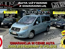 Niebieski Używany 2008 Fiat Scudo Minivan | 29 900 zł (Uczciwa cena)