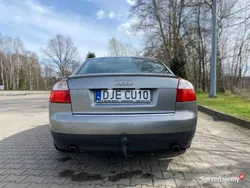 Szary Używany 2002 Audi A4 Sedan/Limuzyna | 11 500 zł (Uczciwa cena)