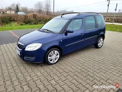 Granatowy Używany 2009 Skoda Roomster Minivan | 15 500 zł