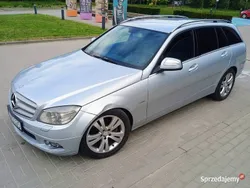 Srebrny Używany 2008 Mercedes C230 Avantgarde Sedan/Limuzyna | 16 999 zł