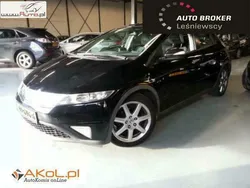 Czarny Używany 2008 Honda Civic Hatchback | 35 900 zł