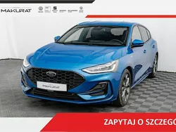 Niebieski Używany 2023 Ford Focus ST-Line X Hatchback | 93 850 zł (Uczciwa cena)