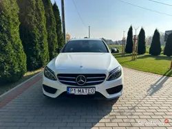 Biały Używany 2014 Mercedes C200 AMG line Sedan/Limuzyna | 80 000 zł (Uczciwa cena)