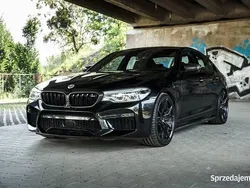 Czarny Używany 2018 BMW M5 Sport Line Sedan/Limuzyna | 279 000 zł (Uczciwa cena)