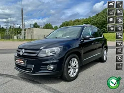 Czarny Używany 2015 VW Tiguan SUV | 52 999 zł (Super Cena)