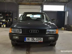 Niebieski Używany 1989 Audi 80 Sedan/Limuzyna | 10 900 zł