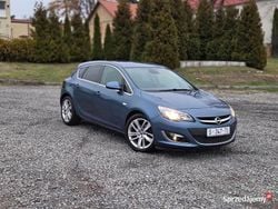 Niebieski Używany 2013 Opel Astra Hatchback | 21 212 zł (Dobra cena)