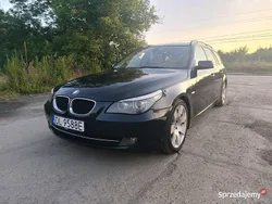 Niebieski Używany 2007 BMW 520 Kombi | 22 900 zł (Dość drogi)
