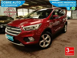 Bordowy Używany 2017 Ford Kuga Titanium SUV | 79 800 zł (Drogi)