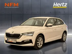 Biały Używany 2021 Skoda Scala Ambition Hatchback | 51 200 zł (Uczciwa cena)
