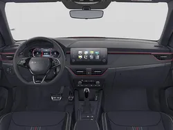 Pomarańczowy phoenix metalizowany Nowe 2025 Skoda Kamiq Monte Carlo SUV | 140 450 zł (Uczciwa cena)