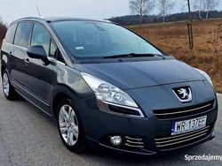 Szary Używany 2010 Peugeot 5008 Minivan | 20 000 zł (Dość drogi)