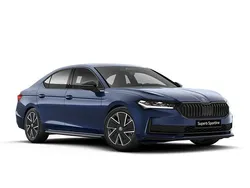Błękit cobalt metalizowany Nowe 2025 Skoda Superb SportLine | 221 900 zł (Uczciwa cena)