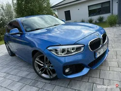 Niebieski (metalik) Używany 2018 BMW 118 M Sport Hatchback | 62 999 zł (Super Cena)